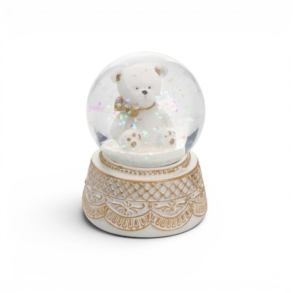 SFERA ACQUA CON ORSETTO ORO H.7